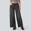 Low Waist Loose Fit Wide Leg Denim Jeans
