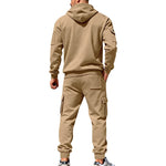 Winter Fleece-Lined Tracksuit Set