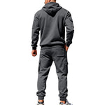 Winter Fleece-Lined Tracksuit Set