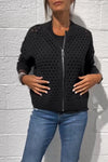 Casual Hollow Knitwear Zipper Jacket
