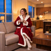 Plush Hooded Lounge Robe