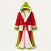Plush Hooded Lounge Robe