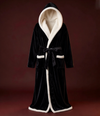 Plush Hooded Lounge Robe