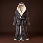 Plush Hooded Lounge Robe