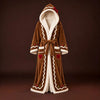 Plush Hooded Lounge Robe