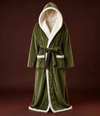 Plush Hooded Lounge Robe