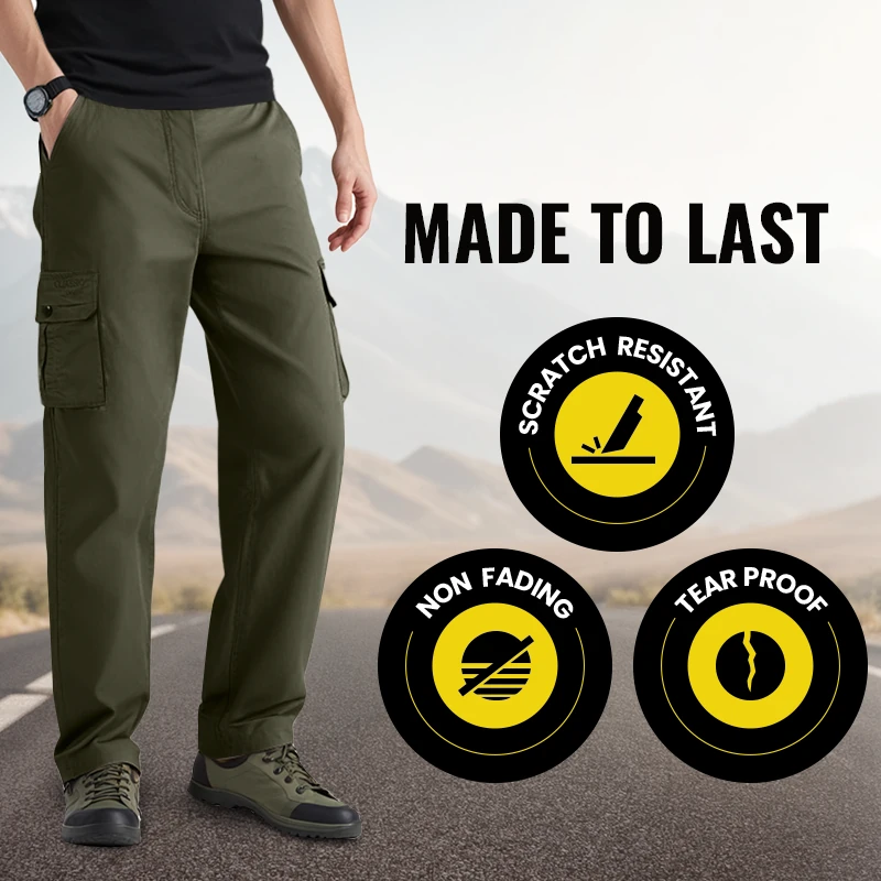 🔥Last day of clearance sale！💥Men's Multi-Pocket Cargo Pants