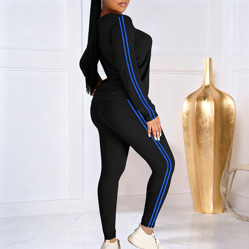 🧥 Limited Time 50% OFF🏃‍♀️Women's 2-Piece Long Sleeve Tracksuit Set-Cozy Lounge Wear & Athletic Look🌟
