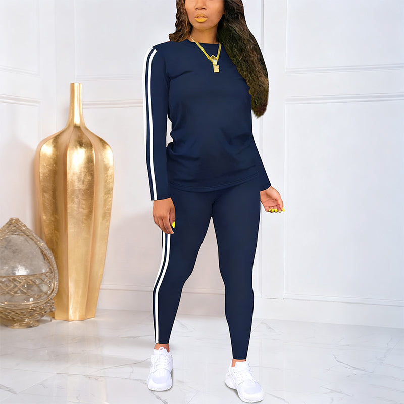 🧥 Limited Time 50% OFF🏃‍♀️Women's 2-Piece Long Sleeve Tracksuit Set-Cozy Lounge Wear & Athletic Look🌟
