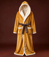 Plush Hooded Lounge Robe